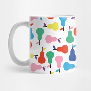 Pears Fruit Multicolor Mug